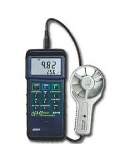 Termo-anemometru  cu palete din metal, model 407113 - EXTECH