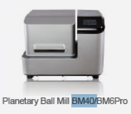 GRINDER BM40/BM6Pro, moară planetară cu bile
