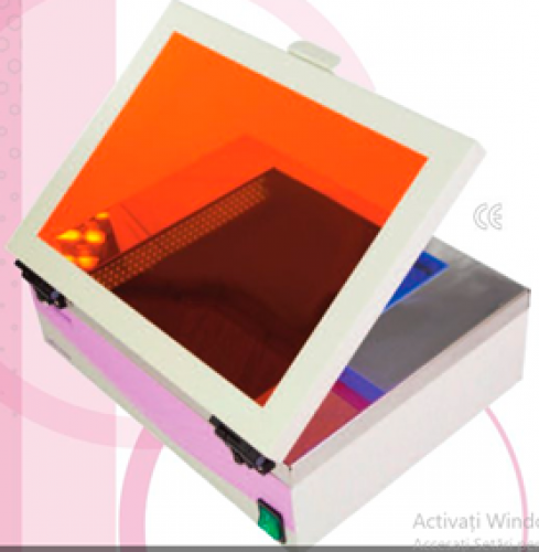 Thistle Scientific safeVIEW, transiluminator LED cu lumină albastră
