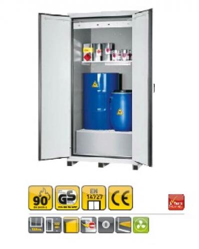 Asecos XL-CLASSIC – 90, Dulap pentru păstrare butoaie si canistre | sepadin.ro