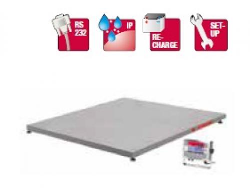 OHAUS, Seria VE Stainless Steel, cântare industriale economice cu platformă din oțel inoxidabil
