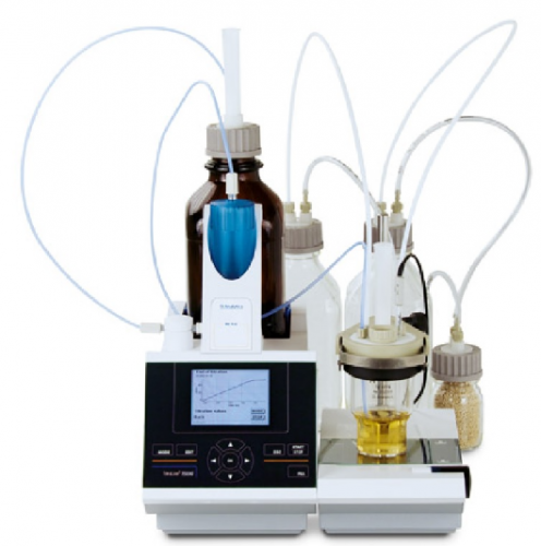 SI Analytics TitroLine 7750, titrator potențiometric și Karl Fischer — imagine din documentația tehnică