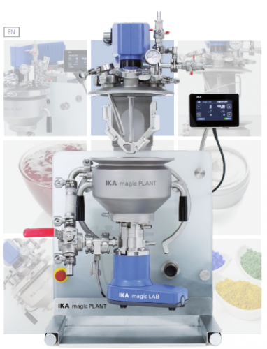 IKA magic PLANT, uzină de procesare modulară la scară de laborator, 0,5-2 L
