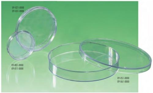 Nerbe Plus, Cutii Petri din Plastic, diametru 55-140 mm