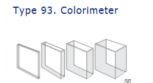 Starna Scientific, Cuvă pentru colorimetre | sepadin.ro
