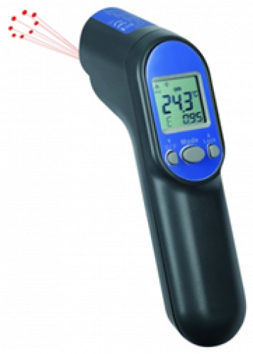 Dostmann Electronic SCANTEMP 450, termometru cu infraroșu și intrare pentru termocuplu K, -60–+500 °C