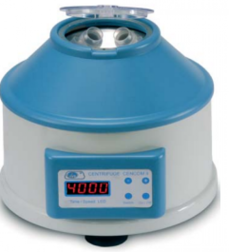 SELECTA CENCOM II, centrifugă mică pentru laborator clinic, 6 × 15 mL, 4000 rpm