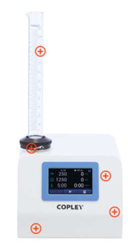 Copley JV 100i, Tester densitate pulberi, 1 cilindru | sepadin.ro
