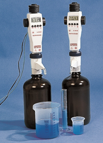Kartell Technotrate, titrator manual — imagine din documentația tehnică