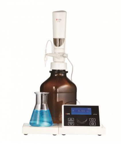 DLAB dTrite, titrator automat motorizat — imagine din documentația tehnică