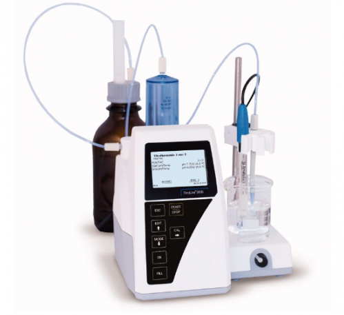 SI Analytics TitroLine 5000, titrator automat potențiometric — imagine din documentația tehnică