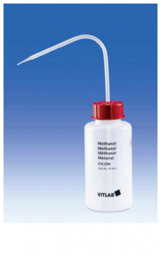 VITLAB VITsafe - pisete de siguranță cu gât larg, imprimate pentru substanțe