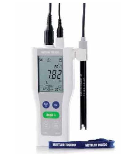 METTLER TOLEDO FiveGo F2, pH-metru portabil rezistent la apă și praf (IP67)