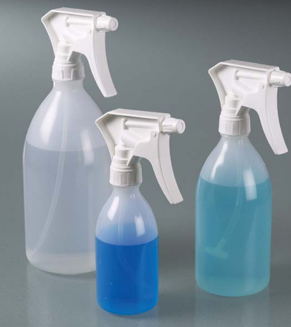 Burkle, Sticlă cu pulverizator din plastic