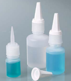 Burkle, Sticlă picurătoare din plastic