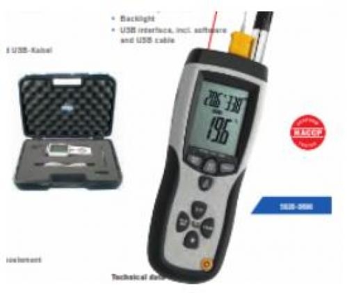 Termometru IR combinat termometru-higrometru Dostmann Electronic, Seria SCANTEMP RH