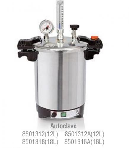 CertoClav EV EL 12L, 18L (125/140°C, 115/121°C), autoclavă verticală economică