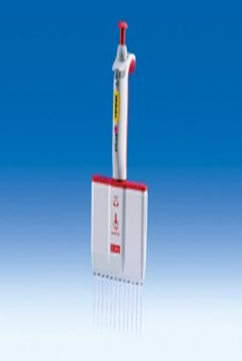 VITLAB 8 / 12 canale, pipete mecanice multicanal, 5–300 µL