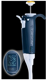 Pipetă GILSON PIPETMAN G cu cod 2D