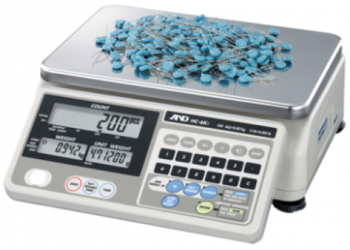 A&D seria HC (HC-3Ki–HC-30Ki), cântare de numărare de laborator, 3–30 kg