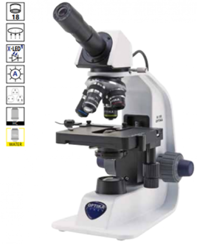 Optika B-155ALC, microscop biologic monocular pentru educație, cu control automat al luminii (ALC)