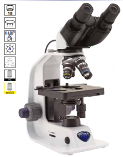 Optika B-159ALC, microscop biologic binocular pentru educație, cu control automat al luminii (ALC)