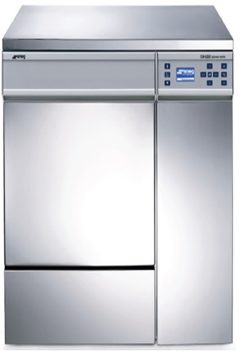 SMEG GW4090BXC, mașină de spălat sticlărie de laborator cu uscare și condensator de abur Ecoslim, 90 cm