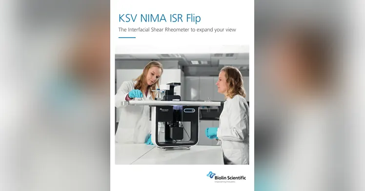 Copertă: Biolin Scientific — KSV NIMA ISR Flip