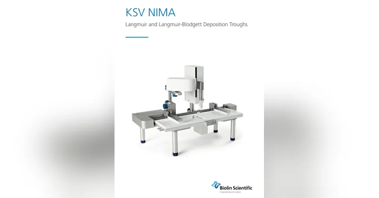 Biolin Scientific — KSV NIMA Langmuir and Langmuir-Blodgett Deposition Troughs