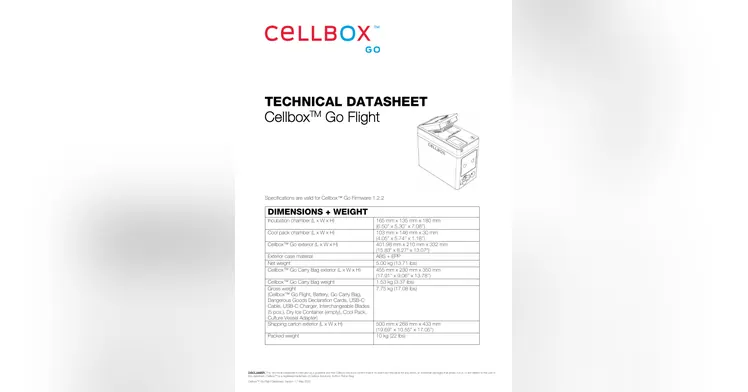 Copertă: Cellbox Go Flight