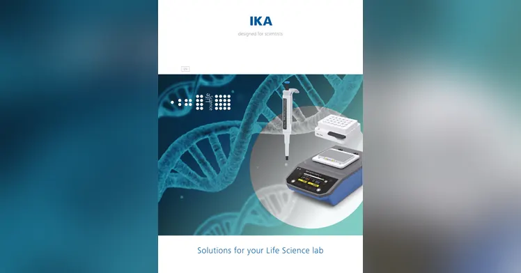 Copertă: IKA — Solutions for your Life Science lab