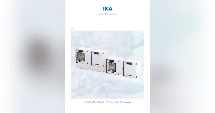 Copertă: IKA — INCUBATE, SHAKE, COOL | INC 125 series